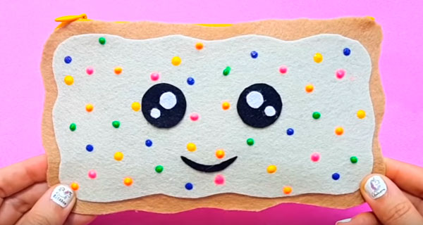 How To Make Pop-tart Pencil cases