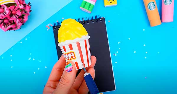 How To Make With squishy Notebooks, School Supplies, School Supply, DIY, Notebooks