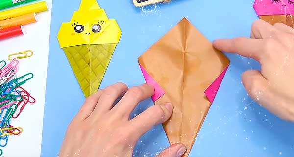 How To Make Ice Cream Bookmarks, School Supplies, School Supply, DIY, Bookmarks