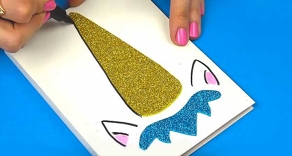 How To Make Unicorn Notebooks, School Supplies, School Supply, DIY, Notebooks