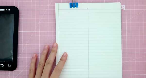 How To Make Phone Notebooks, School Supplies, School Supply, DIY, Notebooks