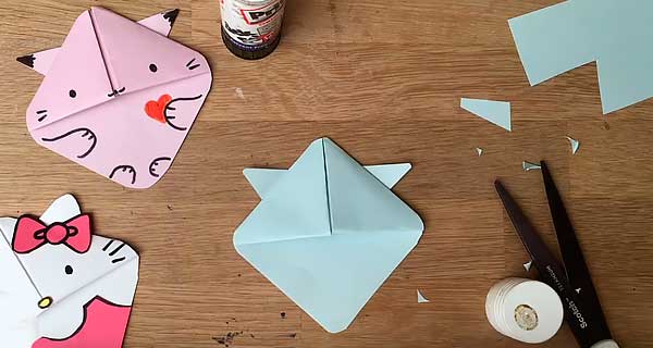 How To Make Cats Bookmarks, School Supplies, School Supply, DIY, Bookmarks