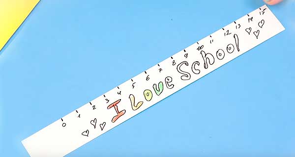 How To Make Ruler with owl Rulers, sharpeners, School Supplies, School Supply, DIY, Rulers, sharpeners
