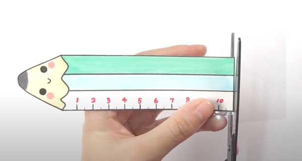 How To Make Pencil-ruler Rulers, sharpeners, School Supplies, School Supply, DIY, Rulers, sharpeners