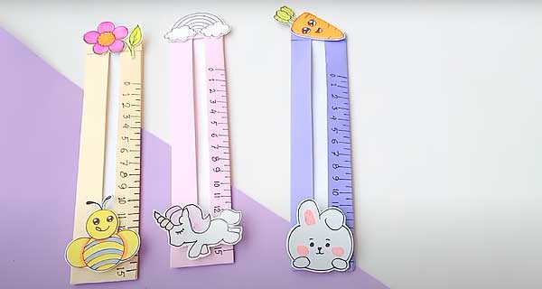 How To Make Cute rulers Rulers, sharpeners, School Supplies, School Supply, DIY, Rulers, sharpeners