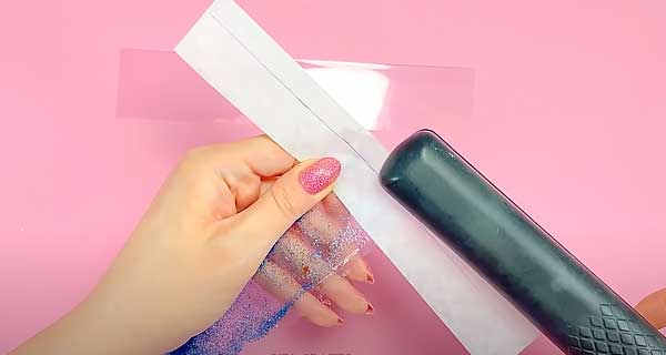 How To Make Glitter ruler Rulers, sharpeners, School Supplies, School Supply, DIY, Rulers, sharpeners
