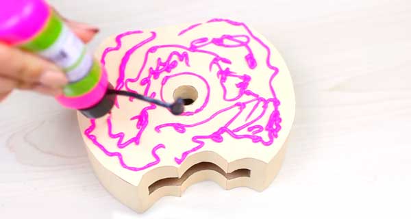How To Make Donut Phone holder, School Supplies, School Supply, DIY, Phone holder
