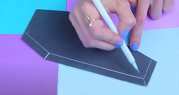 How To Make Ruler - coffin Rulers, sharpeners, School Supplies, School Supply, DIY, Rulers, sharpeners