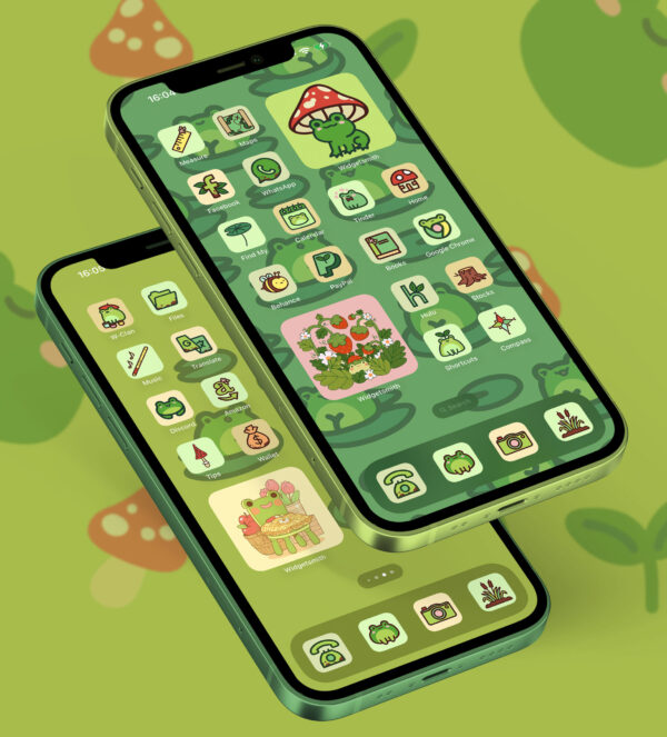 Cute Froggy Mobile Theme