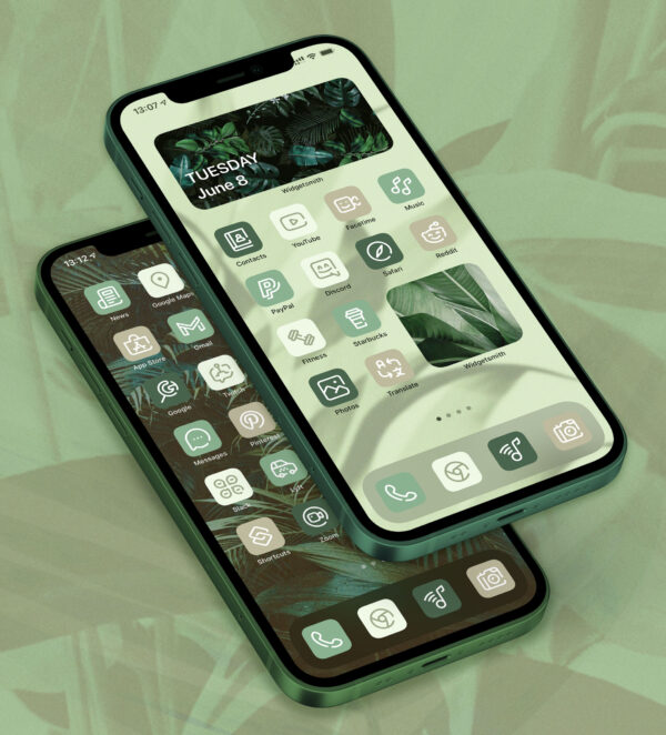 Forest Green Mobile Theme