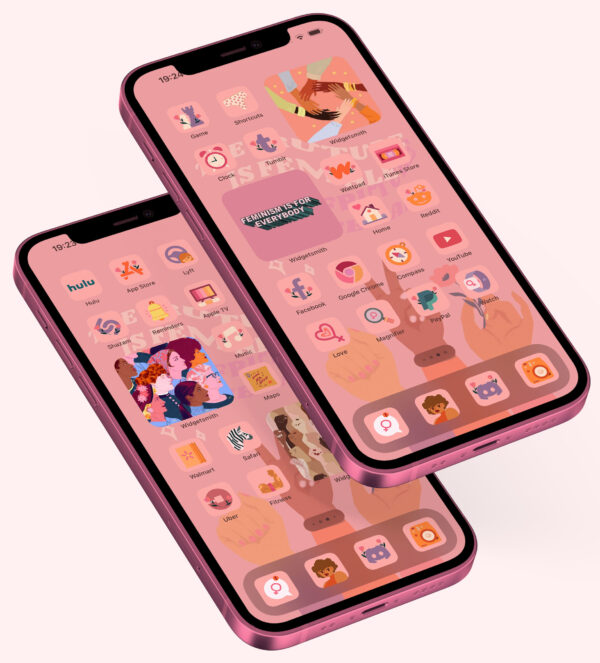 Girl Power Mobile Theme