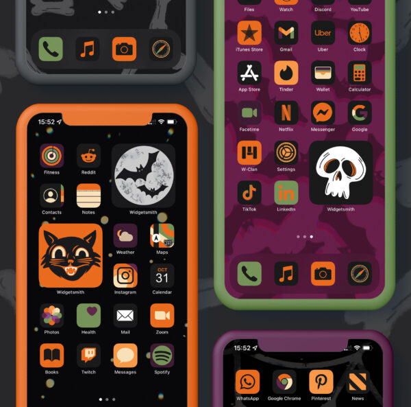 Halloween Minimalist Mobile Theme