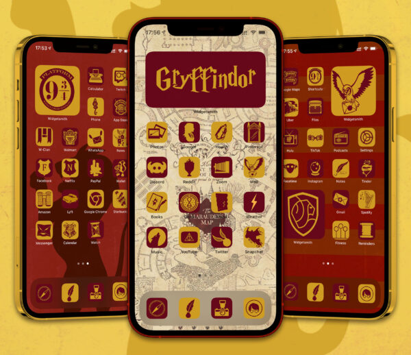 Harry Potter Gryffindor Mobile Theme