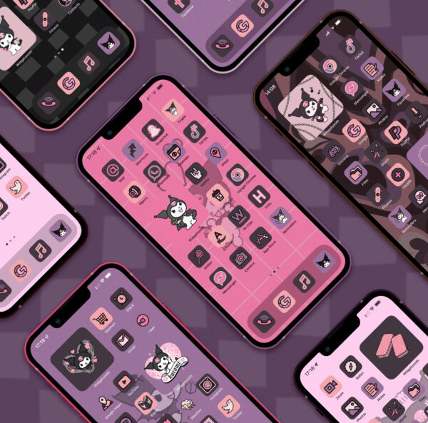 Kuromi Mobile Theme