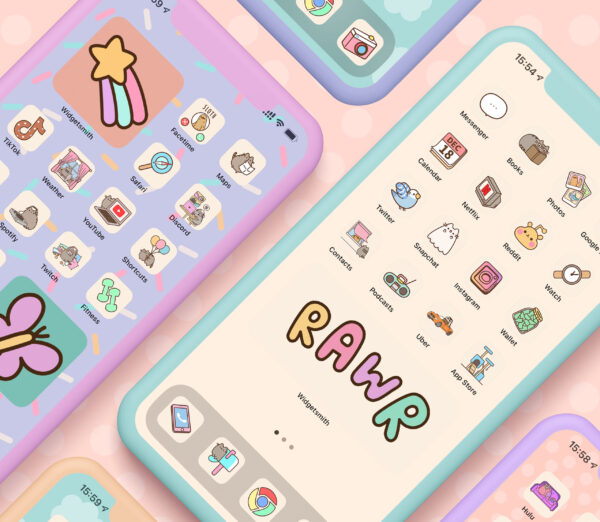 Pusheen Mobile Theme