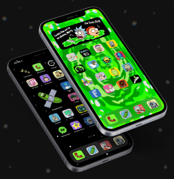 Rick and Morty Mobile Theme